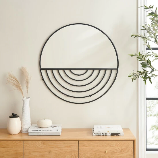 Best Sale ๐ Middlebrook Designs Middlebrook Round Mirror With Jewelry Hooks ๐ 4 Best Sale ๐ Middlebrook Designs Middlebrook Round Mirror With Jewelry Hooks ๐ - Image 2