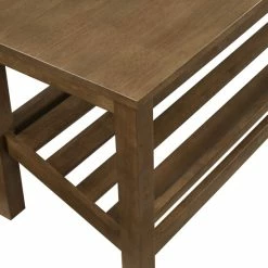 Promo 🎁 Middlebrook Designs Middlebrook 48-inch Slatted Shelf Bench 😀 -Middlebrook Sales unnamed file 2898