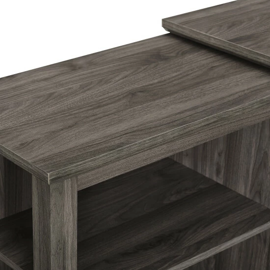 Buy 🥰 Middlebrook Designs Middlebrook 70-inch Tier-Top Fireplace TV Console Slate Grey 🔔 8 Buy 🥰 Middlebrook Designs Middlebrook 70-inch Tier-Top Fireplace TV Console Slate Grey 🔔 - Image 6