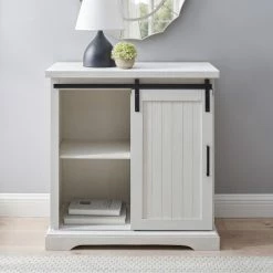 Buy 🤩 Middlebrook Designs Middlebrook Kujawa 32-inch Sliding Barn Door Cabinet Grey Wash 🌟 -Middlebrook Sales unnamed file 2973