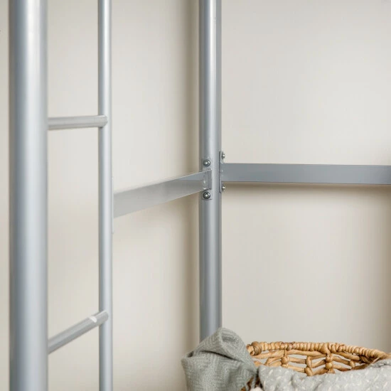 Deals โ Middlebrook Designs Middlebrook Abner Silver Metal Deluxe Twin Loft Bed ๐ฏ 6 Deals โ Middlebrook Designs Middlebrook Abner Silver Metal Deluxe Twin Loft Bed ๐ฏ - Image 4