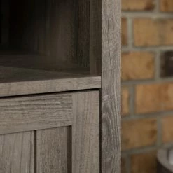 Budget 🌟 Middlebrook Designs Middlebrook Groove Door Nightstand, Set Of 2 Rustic Oak 🎁 -Middlebrook Sales unnamed file 3024