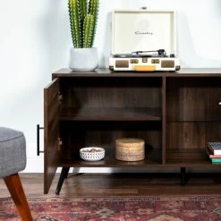 Budget 🔥 Middlebrook Designs Middlebrook Esbo 52-inch Mid-Century TV Console Dark Walnut 😉 -Middlebrook Sales unnamed file 3028