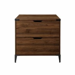 Budget 👏 Middlebrook Designs 2-Drawer Filing Cabinet Dark Walnut ✔️ -Middlebrook Sales unnamed file 3038