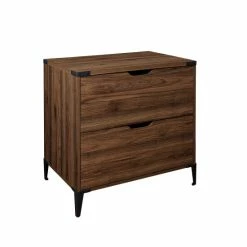 Budget 👏 Middlebrook Designs 2-Drawer Filing Cabinet Dark Walnut ✔️ -Middlebrook Sales unnamed file 3039
