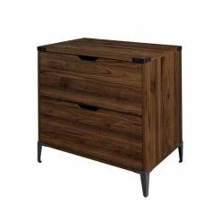 Budget 👏 Middlebrook Designs 2-Drawer Filing Cabinet Dark Walnut ✔️ -Middlebrook Sales unnamed file 3040