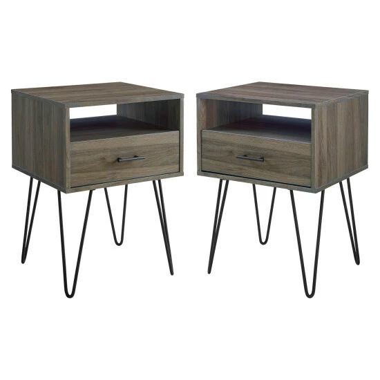 Best reviews of ๐ Middlebrook Designs Middlebrook 1-Drawer Hairpin Nightstand, Set Of 2 Dark Walnut โจ 5 Best reviews of ๐ Middlebrook Designs Middlebrook 1-Drawer Hairpin Nightstand, Set Of 2 Dark Walnut โจ - Image 3