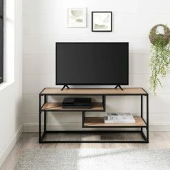 Best deal โจ Middlebrook Designs Middlebrook Modern Floating Shelf TV Console Coastal Oak ๐ฅ