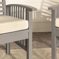 Promo 🥰 Middlebrook Designs Middlebrook Surfside Acacia Wood Outdoor Chairs, Set Of 2 Grey Wash ⭐ -Middlebrook Sales unnamed file 3093