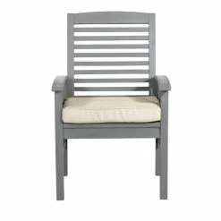 Promo 🥰 Middlebrook Designs Middlebrook Surfside Acacia Wood Outdoor Chairs, Set Of 2 Grey Wash ⭐ -Middlebrook Sales unnamed file 3097