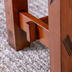 Outlet 🎉 Middlebrook Designs 60-inch Distressed Trestle Dining Bench - Rustic Dark Oak ⭐ -Middlebrook Sales unnamed file 3103