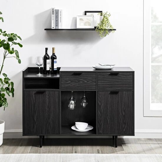 Discount โ Middlebrook Designs Middlebrook Modern Bar Cabinet With Bottle And Stemware Storage Birch ๐ 4 Discount โ Middlebrook Designs Middlebrook Modern Bar Cabinet With Bottle And Stemware Storage Birch ๐ - Image 2