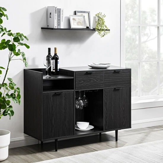 Discount โ Middlebrook Designs Middlebrook Modern Bar Cabinet With Bottle And Stemware Storage Birch ๐ 5 Discount โ Middlebrook Designs Middlebrook Modern Bar Cabinet With Bottle And Stemware Storage Birch ๐ - Image 3