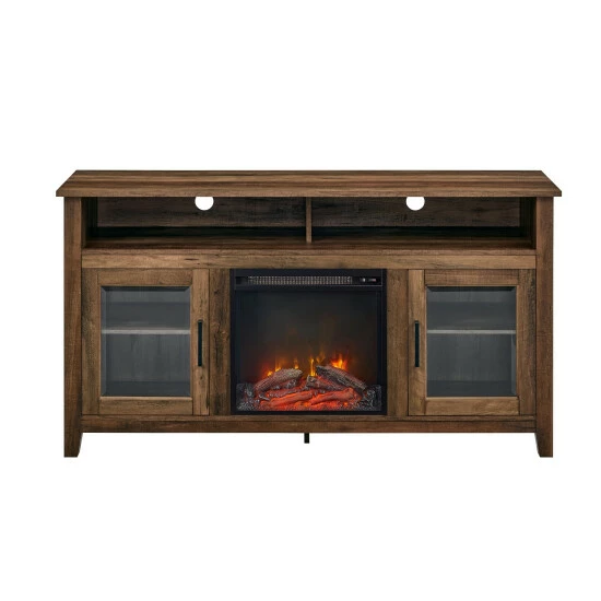 Top 10 ๐ Middlebrook Designs MIddlebrook 58-inch Highboy 2-Door Fireplace TV Console - Rustic Oak โค๏ธ 7 Top 10 ๐ Middlebrook Designs MIddlebrook 58-inch Highboy 2-Door Fireplace TV Console - Rustic Oak โค๏ธ - Image 5