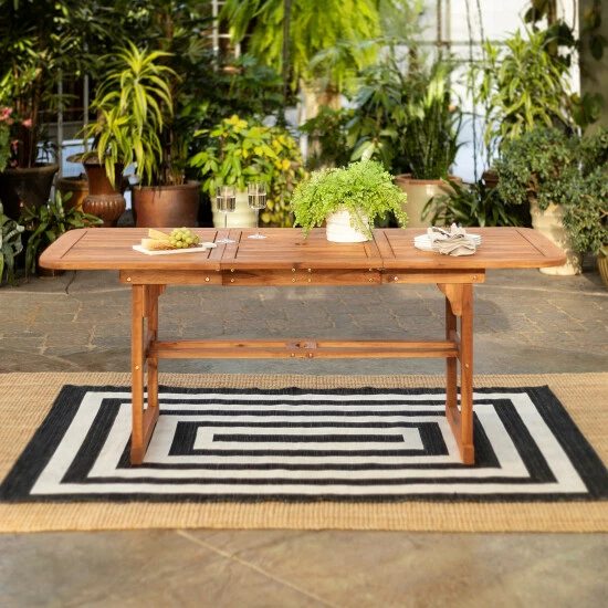 Hot Sale ๐งจ Middlebrook Designs Middlebrook Surfside Acacia Wood Outdoor Extension Dining Table ๐ 4 Hot Sale ๐งจ Middlebrook Designs Middlebrook Surfside Acacia Wood Outdoor Extension Dining Table ๐ - Image 2