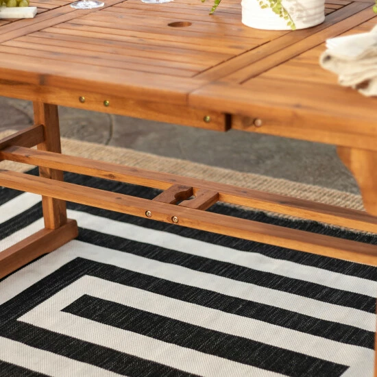 Hot Sale ๐งจ Middlebrook Designs Middlebrook Surfside Acacia Wood Outdoor Extension Dining Table ๐ 5 Hot Sale ๐งจ Middlebrook Designs Middlebrook Surfside Acacia Wood Outdoor Extension Dining Table ๐ - Image 3