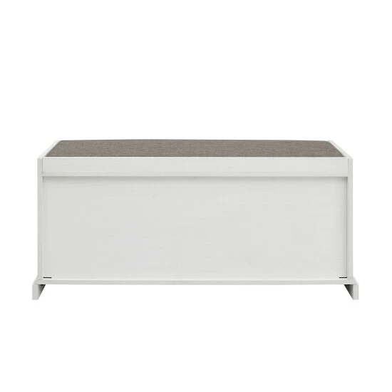 Outlet ๐ฅฐ Middlebrook Designs Rustic 3-Drawer Storage Bench Grey Wash / Oatmeal Cushion ๐ 8 Outlet ๐ฅฐ Middlebrook Designs Rustic 3-Drawer Storage Bench Grey Wash / Oatmeal Cushion ๐ - Image 6