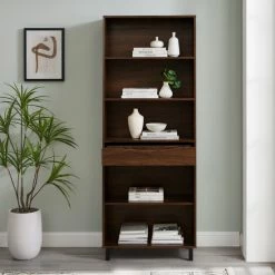 Buy 🎁 Middlebrook Designs Middlebrook Classic Bookshelf With Drawer Solid White 🥰 -Middlebrook Sales unnamed file 3355