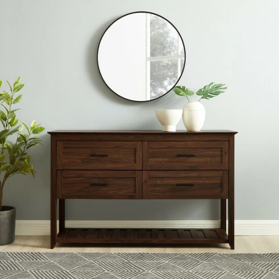 Coupon 🎁 Middlebrook Designs Middlebrook 4-Drawer Storage Buffet With Lower Shelf Graphite / White Faux Marble 💯 3 Coupon 🎁 Middlebrook Designs Middlebrook 4-Drawer Storage Buffet With Lower Shelf Graphite / White Faux Marble 💯