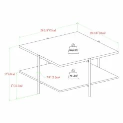 Flash Sale 🤩 Middlebrook Designs Madsen 2-piece Square Faux Marble Table Set 👏 -Middlebrook Sales unnamed file 3408