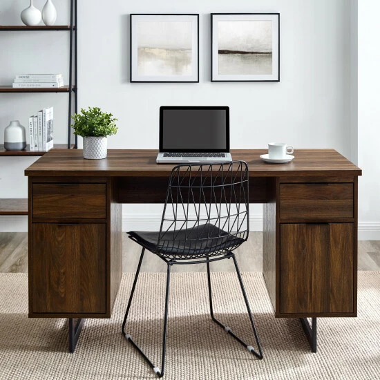 Cheapest ๐คฉ Middlebrook Designs Middlebrook 54-Inch Executive Storage Desk - Dark Walnut โ 4 Cheapest ๐คฉ Middlebrook Designs Middlebrook 54-Inch Executive Storage Desk - Dark Walnut โ - Image 2
