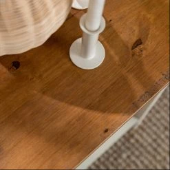 Budget 💯 Middlebrook Designs Middlebrook Solid Wood 19-inch 1-Drawer Side Table White Wash / Rustic Oak 🥰 -Middlebrook Sales unnamed file 343