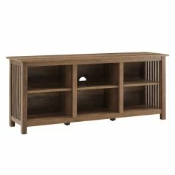 Promo 🎉 Middlebrook Designs Middlebrook Coastal Open Storage TV Stand Driftwood 🛒 -Middlebrook Sales unnamed file 3490