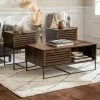 Brand new ⌛ Middlebrook Designs Hilla 3-Piece Table Set Dark Walnut ✨