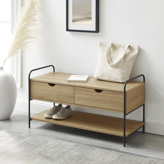 Hot Sale ๐ฏ Middlebrook Designs Middlebrook Urban 2-Drawer Storage Entry Bench Driftwood โค๏ธ 5 Hot Sale ๐ฏ Middlebrook Designs Middlebrook Urban 2-Drawer Storage Entry Bench Driftwood โค๏ธ - Image 3