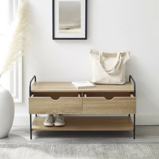 Hot Sale ๐ฏ Middlebrook Designs Middlebrook Urban 2-Drawer Storage Entry Bench Driftwood โค๏ธ 6 Hot Sale ๐ฏ Middlebrook Designs Middlebrook Urban 2-Drawer Storage Entry Bench Driftwood โค๏ธ - Image 4