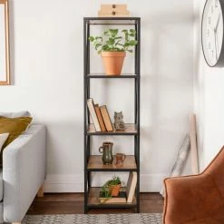 Top 10 😉 Middlebrook Designs Hattie X-frame Tower Bookshelf Barnwood 🤩