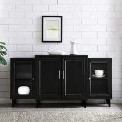 Budget 😀 Middlebrook Designs Middlebrook 4-door Breakfront Sideboard White 👍 -Middlebrook Sales unnamed file 359