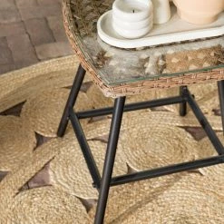 Brand new 🛒 Middlebrook Designs Middlebrook Outdoor Rattan And Metal Side Table With Glass Top 🎉 14 Brand new 🛒 Middlebrook Designs Middlebrook Outdoor Rattan And Metal Side Table With Glass Top 🎉 -Middlebrook Sales unnamed file 3625