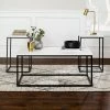 Hot Sale 🎁 Middlebrook Designs Middlebrook Geller Metal Frame 3-Piece Table Set White Faux Marble 😀 -Middlebrook Sales unnamed file 3636