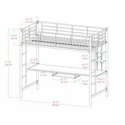 Budget ๐ Middlebrook Designs Middlebrook Abner Full Metal Black Loft Bed With Desk ๐ 17 Budget ๐ Middlebrook Designs Middlebrook Abner Full Metal Black Loft Bed With Desk ๐ -Middlebrook Sales unnamed file 3747
