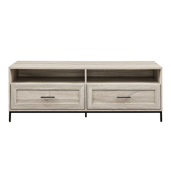 Cheapest ❤️ Middlebrook Designs Middlebrook 56-inch Modern 2-Drawer TV Console Dark Walnut ❤️ 5 Cheapest ❤️ Middlebrook Designs Middlebrook 56-inch Modern 2-Drawer TV Console Dark Walnut ❤️ - Image 3
