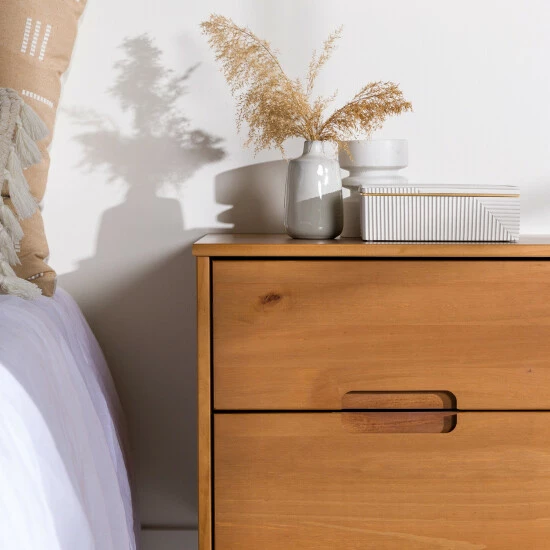 Hot Sale โจ Middlebrook Designs Middlebrook Mid-Century Solid Wood 2-Drawer Nightstand, Set Of 2 Natural Pine ๐ฅ 6 Hot Sale โจ Middlebrook Designs Middlebrook Mid-Century Solid Wood 2-Drawer Nightstand, Set Of 2 Natural Pine ๐ฅ - Image 4