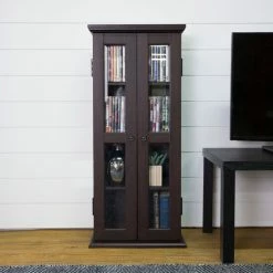 Best reviews of 🔥 Middlebrook Designs Middlebrook 41-inch Tall Media Storage Cabinet - Espresso 😍