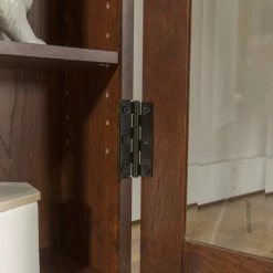 Promo ⭐ Middlebrook Designs Middlebrook 41-inch Tall Media Storage Cabinet - Traditional Brown 😉 -Middlebrook Sales unnamed file 3851