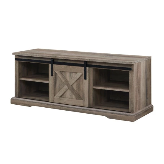 Best Sale ⭐ Middlebrook Designs Middlebrook 48-inch Sliding Barn Door Bench White / Rustic Oak ❤️ 8 Best Sale ⭐ Middlebrook Designs Middlebrook 48-inch Sliding Barn Door Bench White / Rustic Oak ❤️ - Image 6