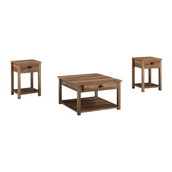 Outlet โ Middlebrook Designs 3-Piece Farmhouse Table Set Grey Wash ๐ 8 Outlet โ Middlebrook Designs 3-Piece Farmhouse Table Set Grey Wash ๐ - Image 6