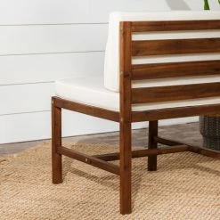 Discount 🧨 Middlebrook Designs Middlebrook Modular Acacia Frame Armless Chair Dark Brown / Navy Blue 🧨 -Middlebrook Sales unnamed file 3973