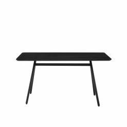 Flash Sale ✨ Middlebrook Designs Middlebrook Contemporary V-Leg Veneer Dining Table Black ⌛ -Middlebrook Sales unnamed file 4016