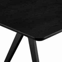 Flash Sale ✨ Middlebrook Designs Middlebrook Contemporary V-Leg Veneer Dining Table Black ⌛ -Middlebrook Sales unnamed file 4019