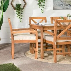 Best Pirce 🎁 Middlebrook Designs Middlebrook Surfside 7-Piece Acacia Wood X-Back Outdoor Dining Set ✔️ -Middlebrook Sales unnamed file 4049