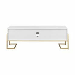 Budget 💯 Middlebrook Designs Middlebrook Contemporary Metal-Base 2-Drawer TV Stand Solid White 🌟 -Middlebrook Sales unnamed file 4081
