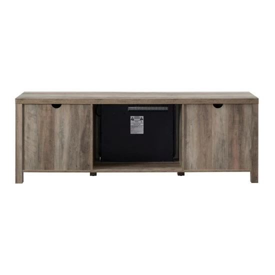 Brand new ๐ Middlebrook Designs Middlebrook 70-inch Barn Door Fireplace TV Console Rustic Oak ๐ 10 Brand new ๐ Middlebrook Designs Middlebrook 70-inch Barn Door Fireplace TV Console Rustic Oak ๐ - Image 8