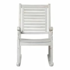 New ✨ Middlebrook Designs Middlebrook Surfside Acacia Wood Outdoor Rocking Chair White Wash 💯 -Middlebrook Sales unnamed file 4122