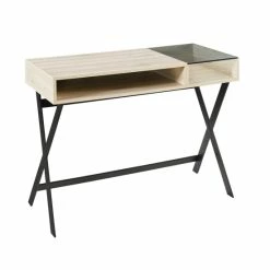 Best Pirce ❤️ Middlebrook Designs Middlebrook 42-inch Open Shelf X Leg Writing Desk Birch 🛒 -Middlebrook Sales unnamed file 4166