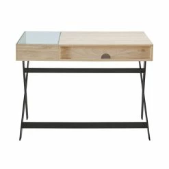 Best Pirce ❤️ Middlebrook Designs Middlebrook 42-inch Open Shelf X Leg Writing Desk Birch 🛒 -Middlebrook Sales unnamed file 4168